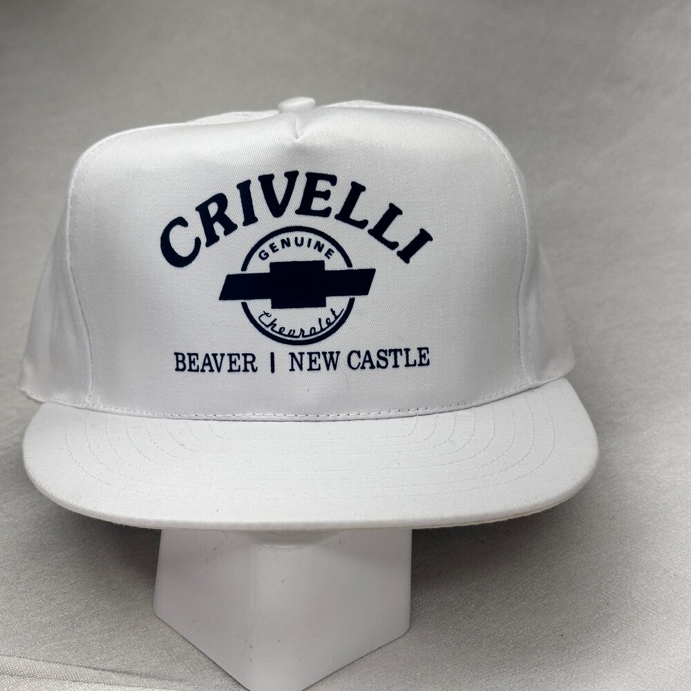 VTG Crivelli Chevy White snapback navy